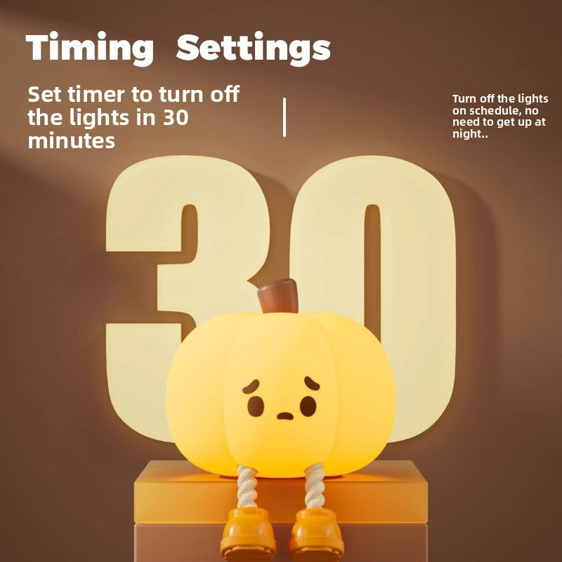 Halloween pumpkin night light decoration