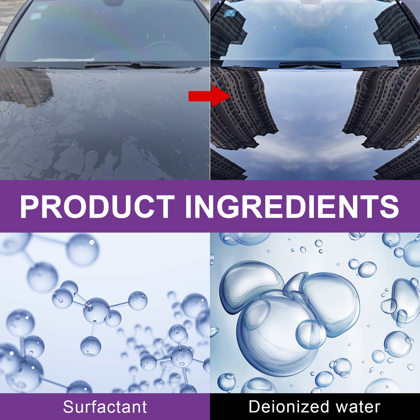 EELHOE Purple Coating (30ml) Hand-Sprayed Wax Microcrystalline Automotive Coating Agent, Spray Coating Automotive Nano Coating Agent