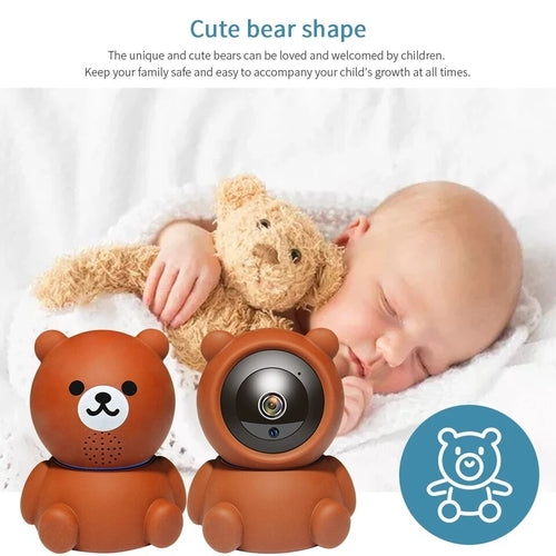 Bear Camera1080P Wifi IP Camera Auto Tracking IR Night Vision Home