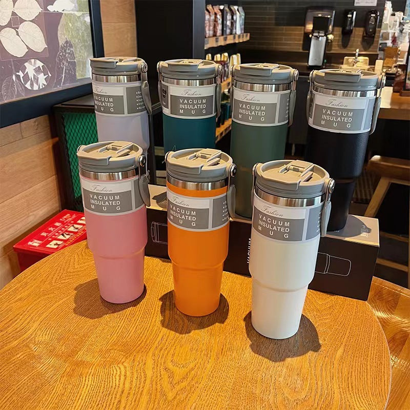 Handheld Dual Drink 304 Stainless Steel Insulated Cup