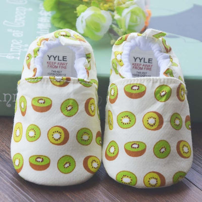 Foreign Trade Soft Bottom, Pure Cotton Cartoon Can Not Drop Baby Shoes, 0-1 Year Old Indoor Toddler Shoes, Spring And Autumn Men And Women Bao Baoxie