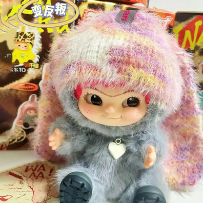 WAKUKU Maomao Trendy Party Series Blind Box Wokuku Handheld Plush Doll