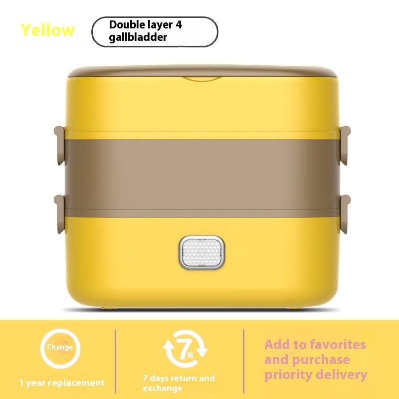 Electric Lunch Box Multi-function Plug-in Electric Heating Insulated Lunch Box