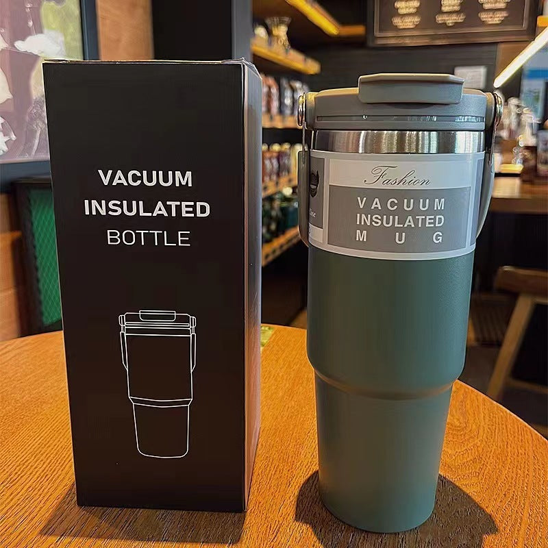 Handheld Dual Drink 304 Stainless Steel Insulated Cup