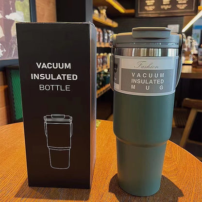 Handheld Dual Drink 304 Stainless Steel Insulated Cup