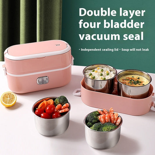 Electric Lunch Box Multi-function Plug-in Electric Heating Insulated Lunch Box